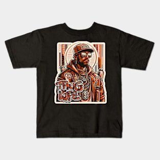 Thug Life Urban Spirit Artwork Kids T-Shirt